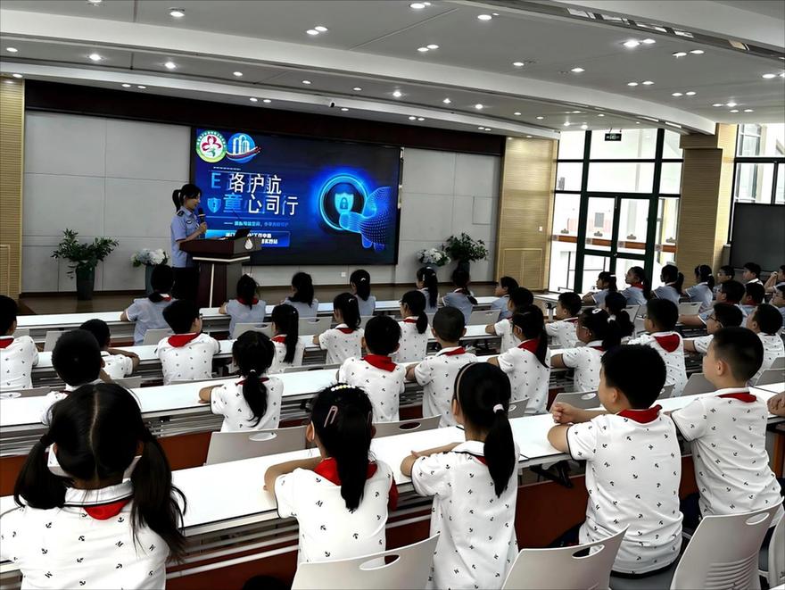 守护青少年“网安成长路” 南通市海门区海门街道开展网络安全宣传周校园日活动