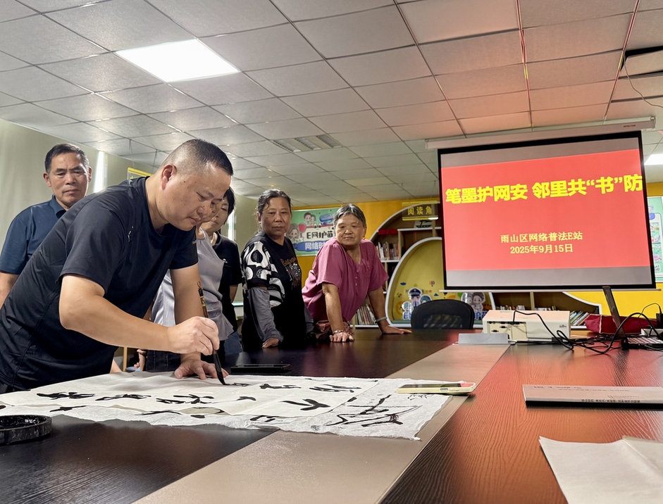 安徽省马鞍山市雨山区2025年网络安全宣传周活动精彩纷呈