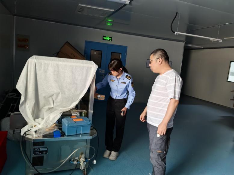 南京市六合区市场监管局：安全监管，常备不“械”