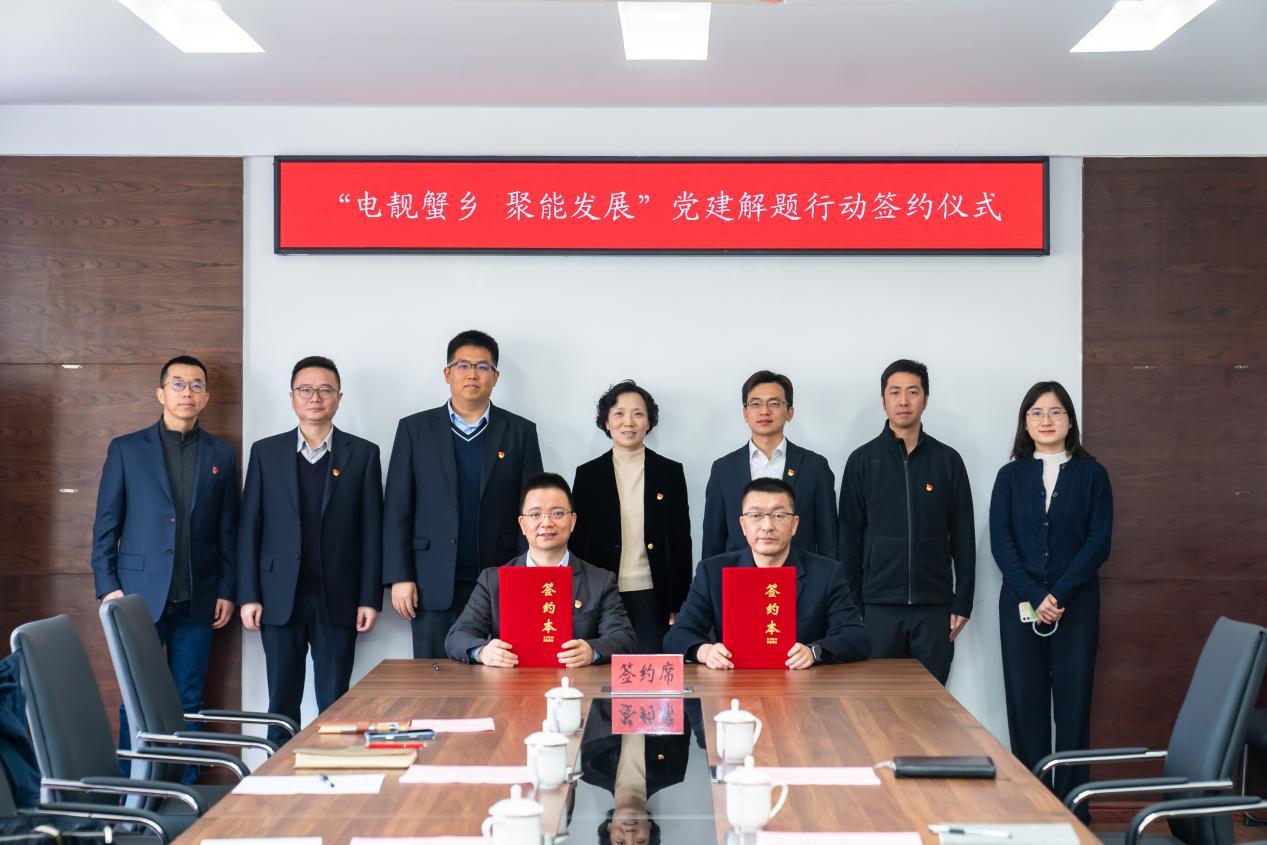 江苏阳澄湖镇开展“电靓蟹乡 聚能发展”党建解题行动