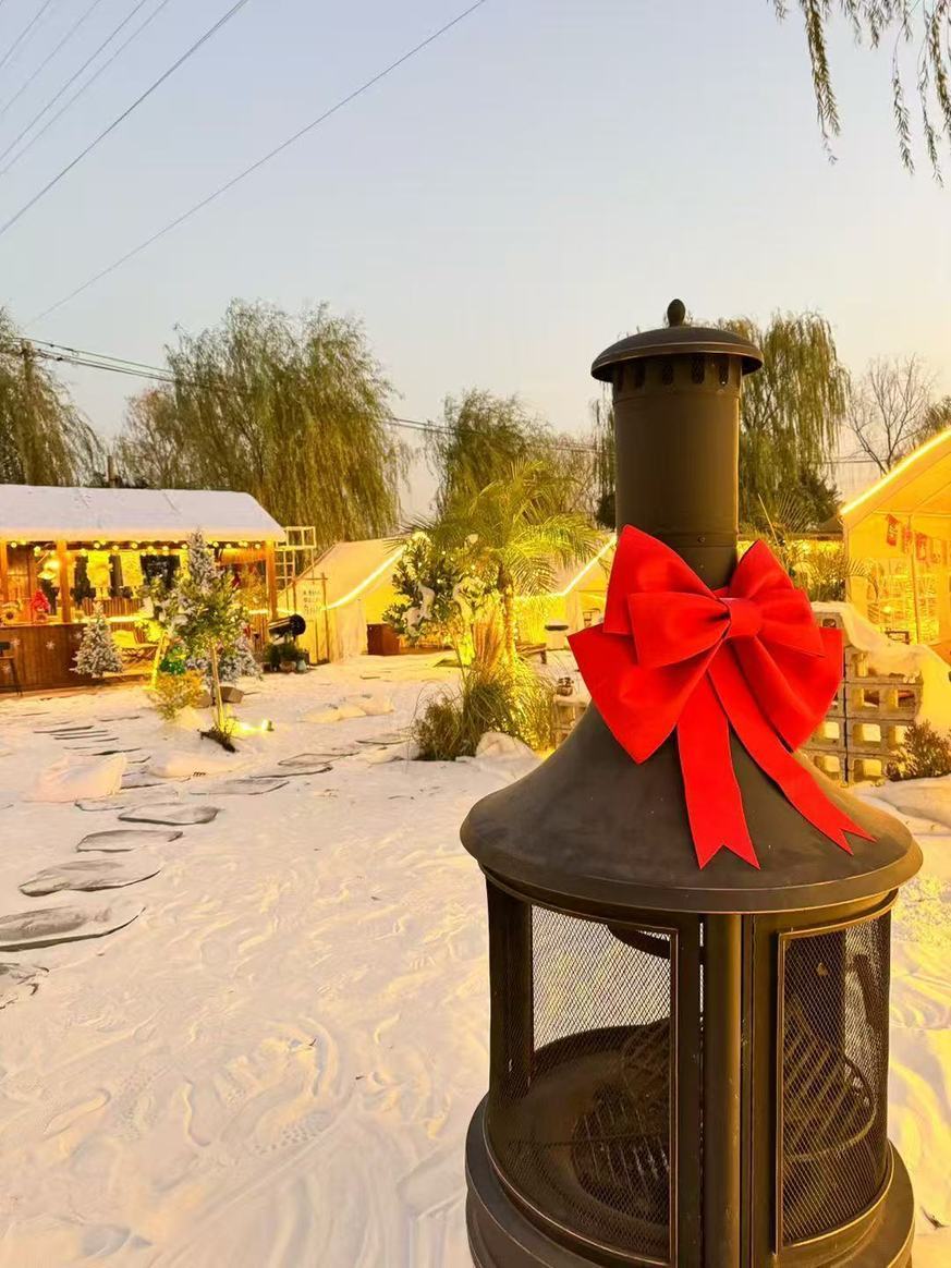 江苏省邗江区瓜洲镇：葵园“借雪景巧生金”带动冬季消费