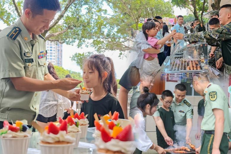 这个六一 军营“爸”气十足