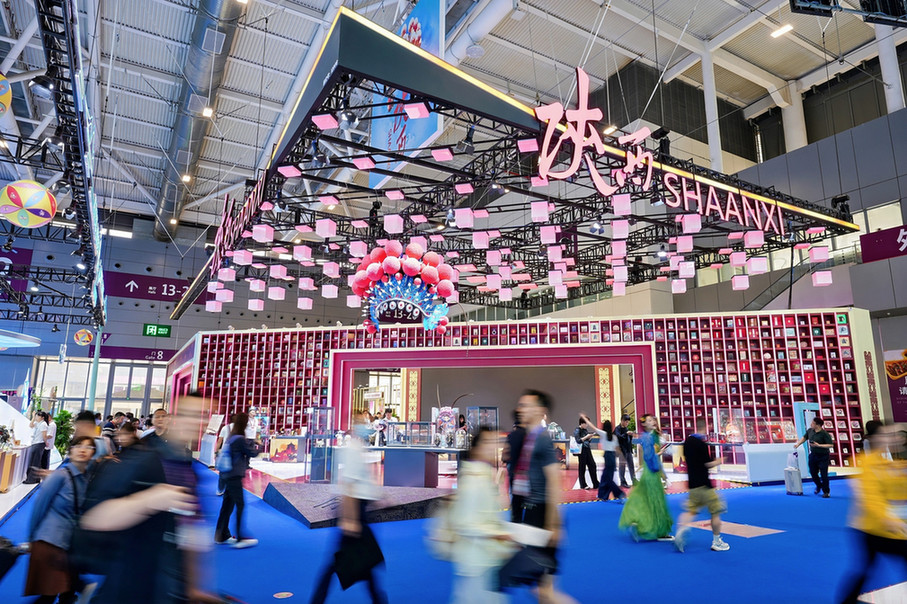 数智赋能交出靓丽答卷 第二十二届深圳文博会陕西展位彰显文化产业新活力