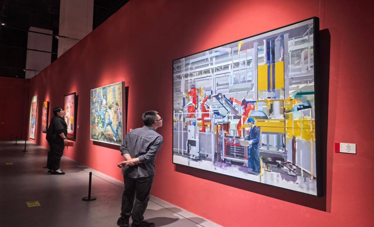 百余件艺术作品亮相重庆 第四届西部艺术展诠释西部风情