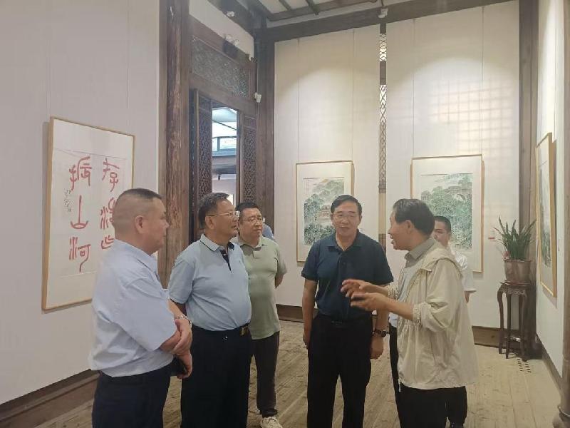 90件佳作礼赞红色基因与时代风貌——纪念红军长征胜利90周年书画展在福州开幕
