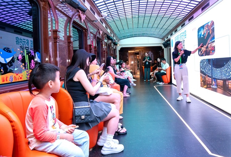 上车即入戏！全国首列沉浸式文旅专列“津旅时光号”驶入河北