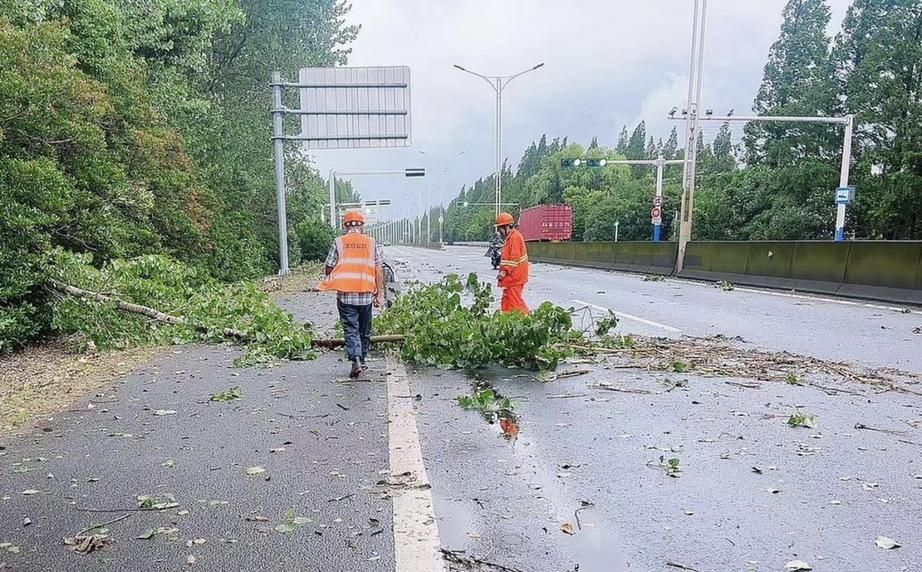 严阵御台风 坚守保通途 苏州公路扎实迎战台风“巴威”