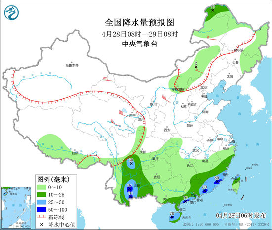 广东福建等地有暴雨 中东部明起大升温