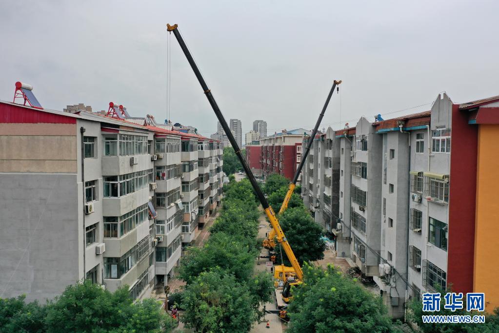 河北迁安：住宅小区改造 提升居民幸福感