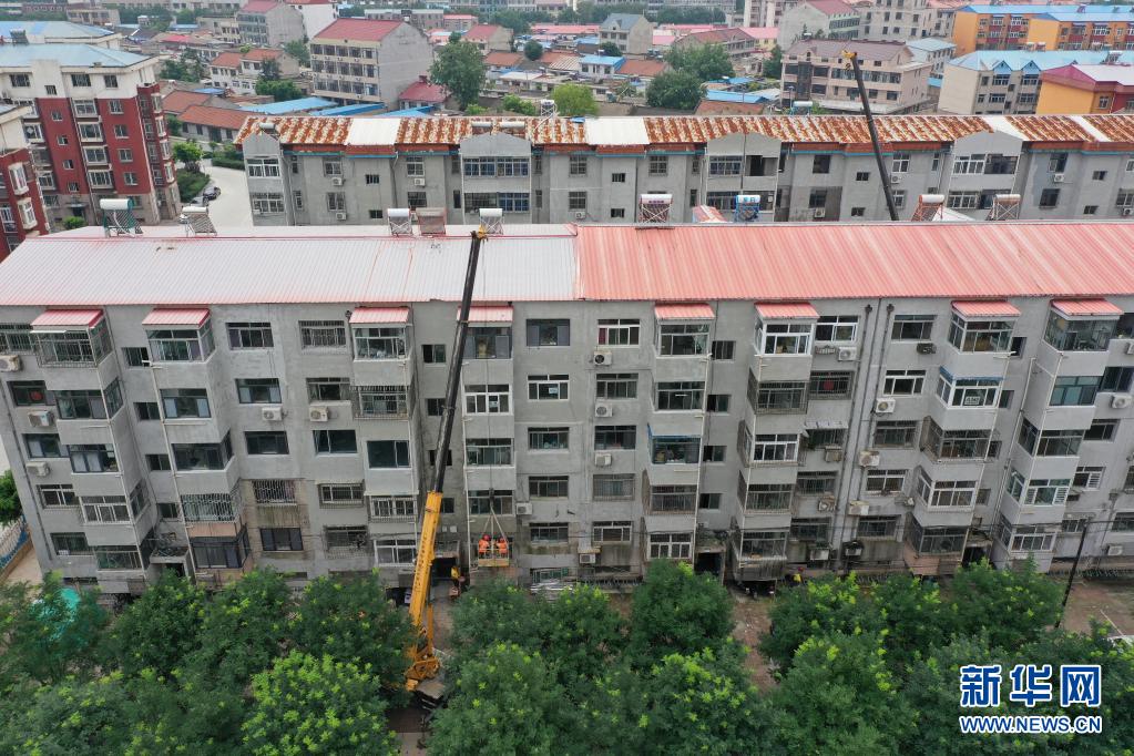 河北迁安：住宅小区改造 提升居民幸福感