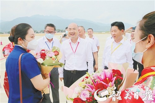 原标题：韶关丹霞机场试飞圆满成功