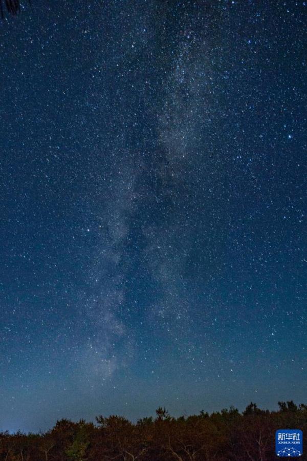 五大连池风景区星空如画