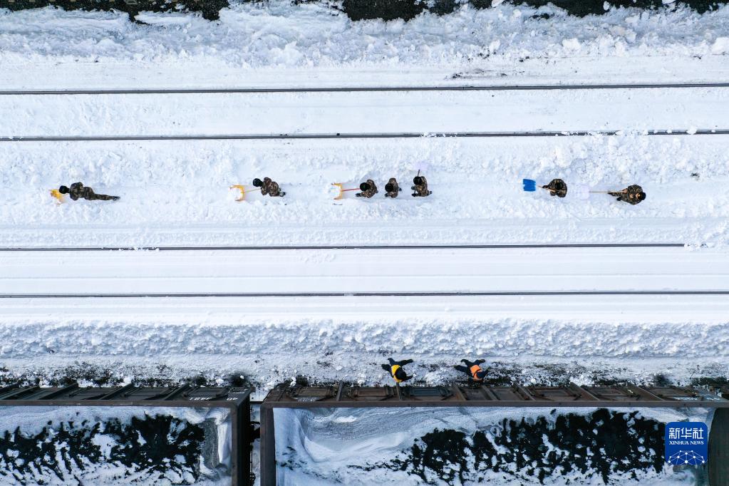 内蒙古通辽市全力抗击雪灾