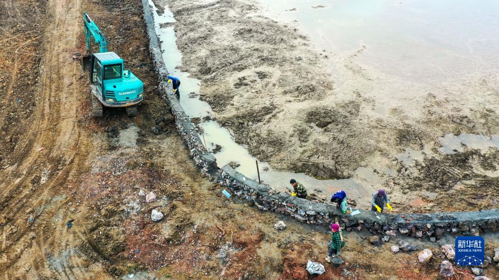 湖南常宁：高标准农田建设忙