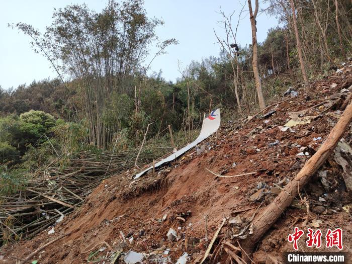 80余名武警官兵抵达东航客机坠毁现场 展开紧急救援