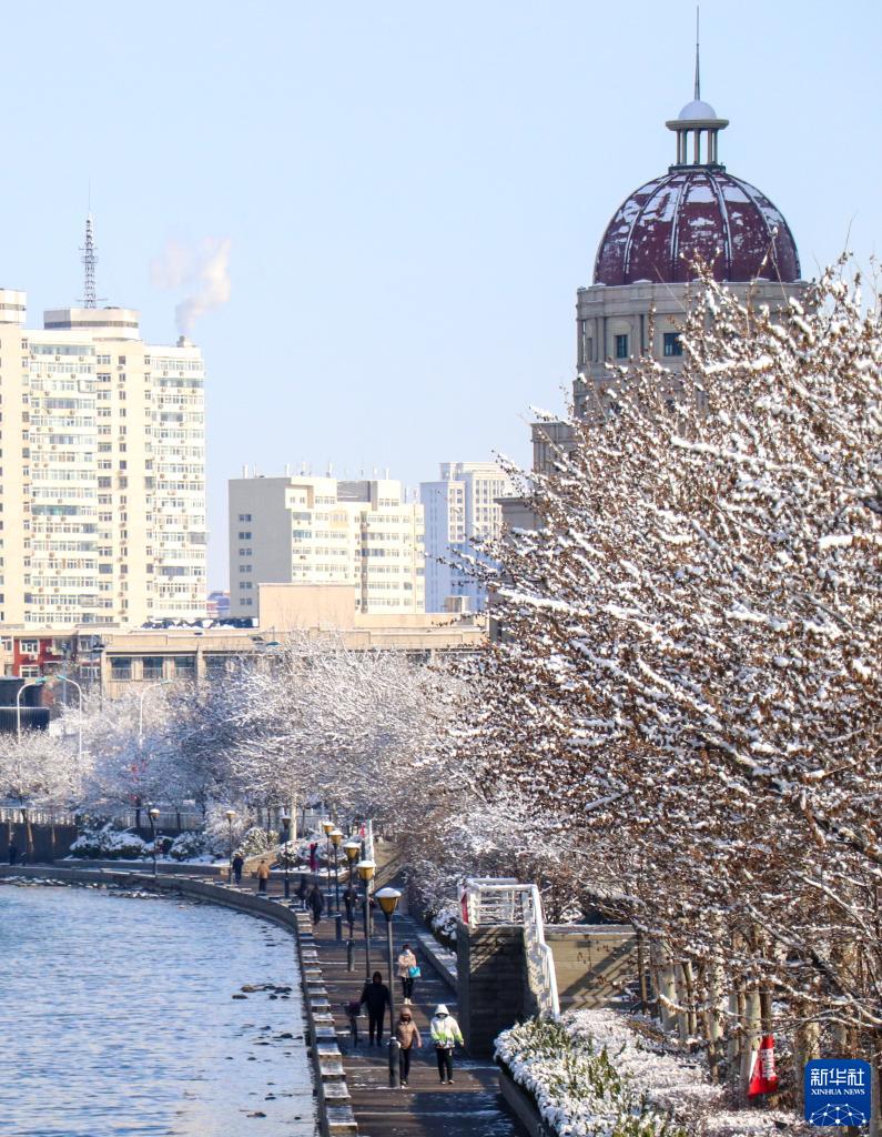 雪后天津