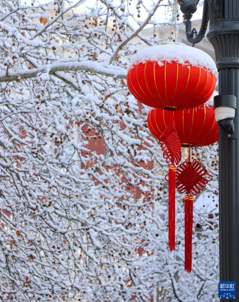 雪后天津