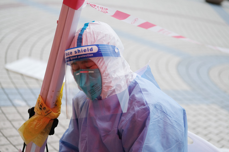 花儿依旧笑春风，一组图看申城战“疫”日常