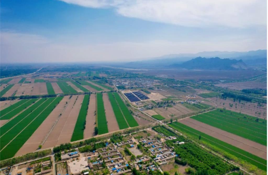 宁夏贺兰山下沃野阡陌