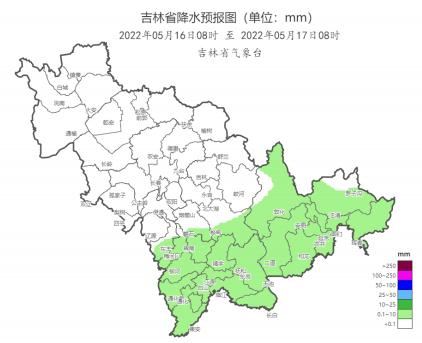 吉林省气象台发布天气预警！这些地方有雷电