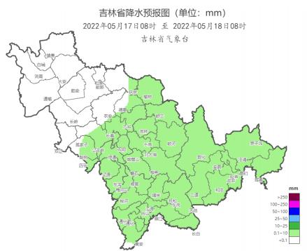 吉林省气象台发布天气预警！这些地方有雷电