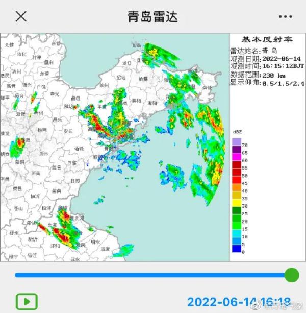 雨来了，青岛一区连发暴雨、冰雹、雷电“三预警”！官方发布提醒……