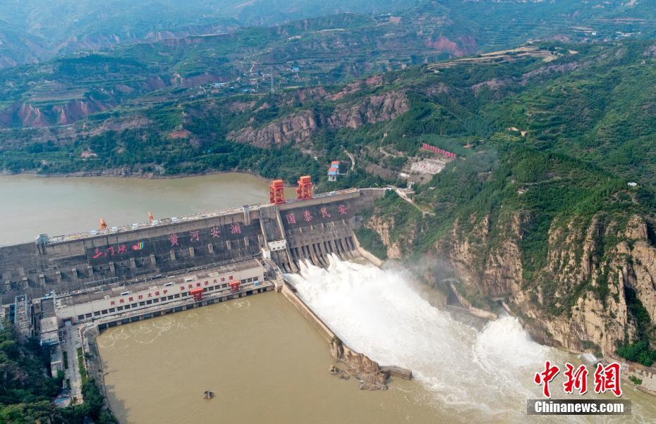 河南三门峡水利枢纽调水调沙