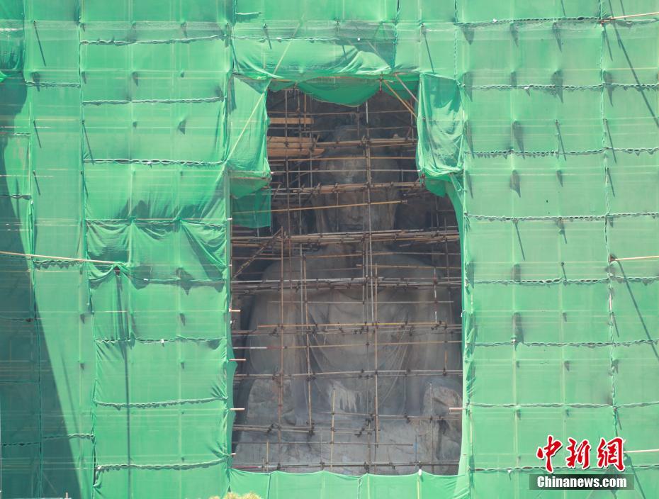 河南洛阳龙门石窟奉先寺保护工程竣工