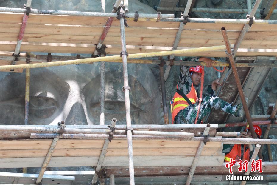 河南洛阳龙门石窟奉先寺保护工程竣工