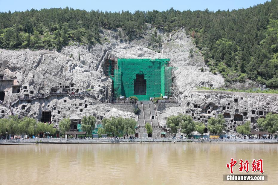 河南洛阳龙门石窟奉先寺保护工程竣工