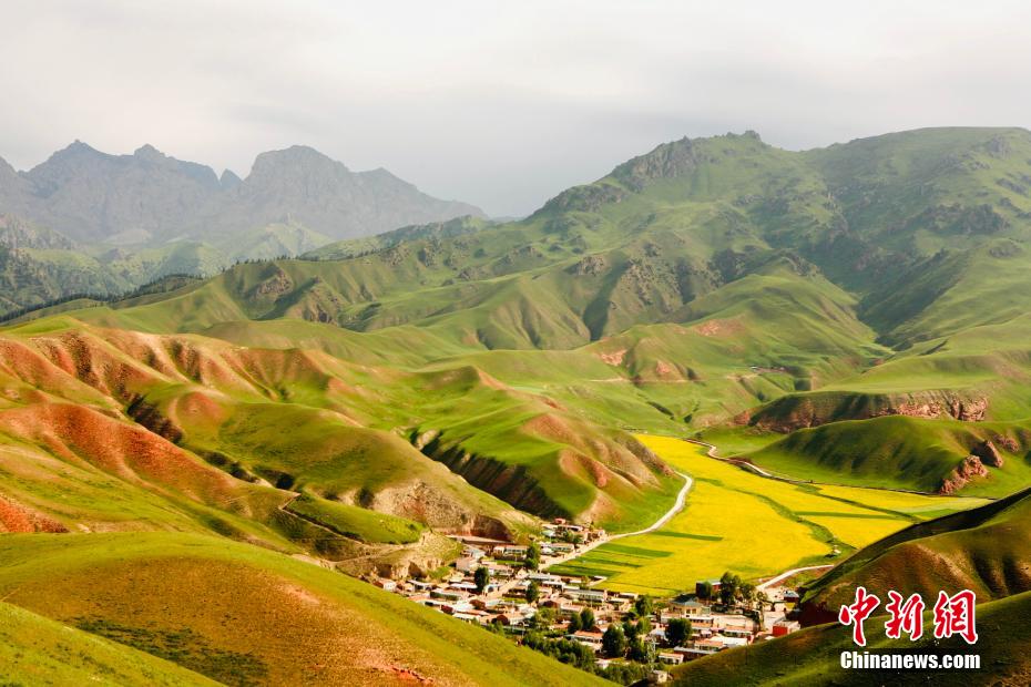 青海天境祁连夏日风光旖旎如诗似画