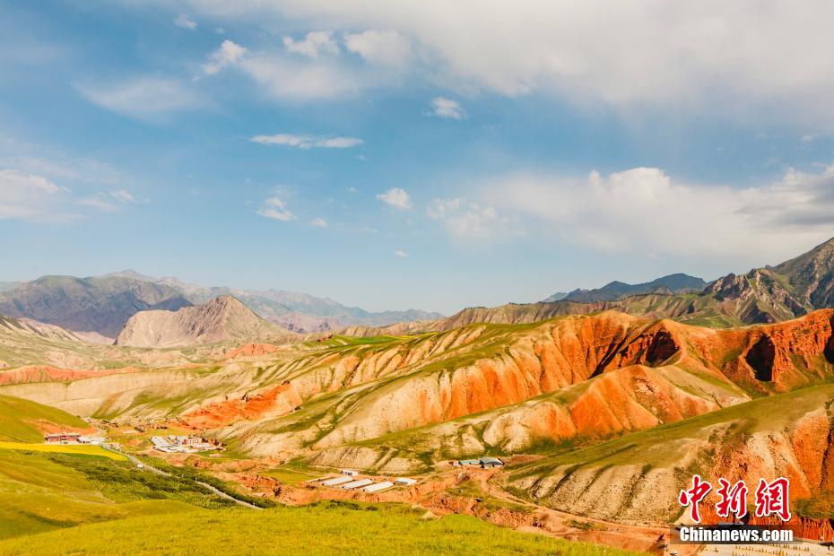 青海天境祁连夏日风光旖旎如诗似画