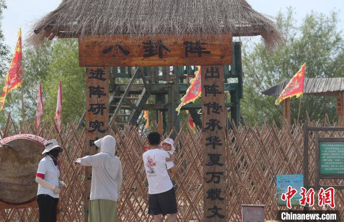 暑期旅游季宁夏黄沙古渡原生态景区受热捧