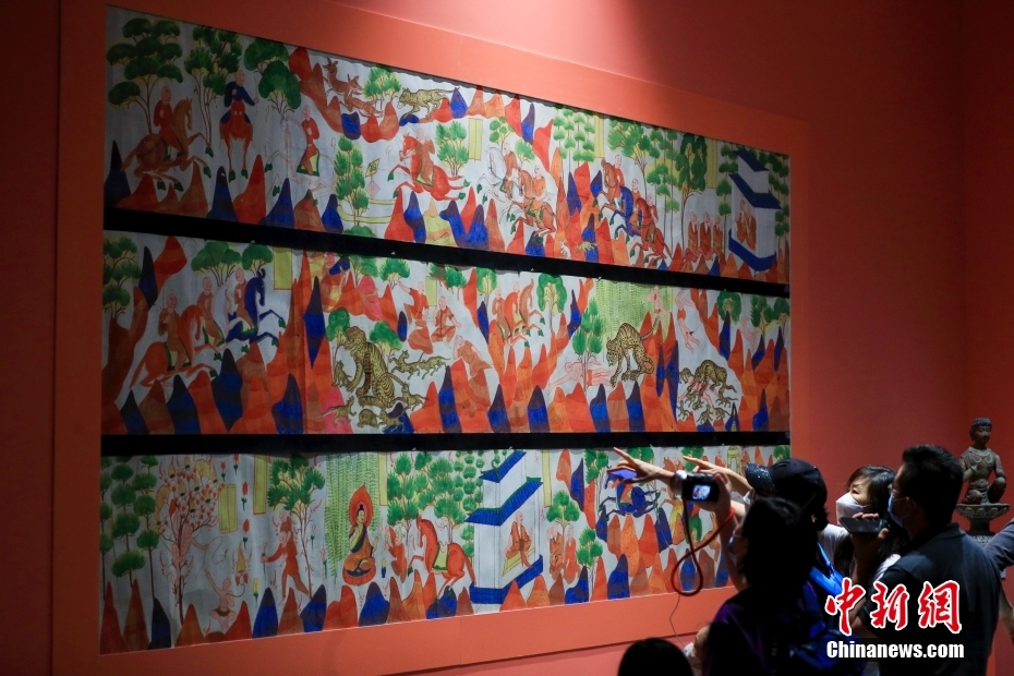 “文明的印记——敦煌艺术大展”在北京开展