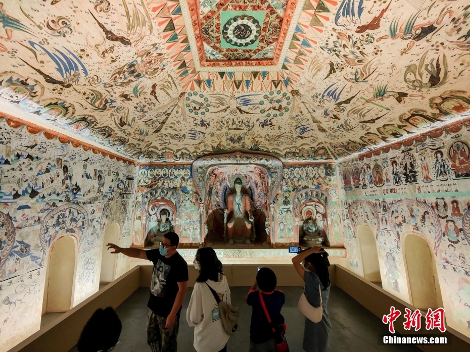 “文明的印记——敦煌艺术大展”在北京开展