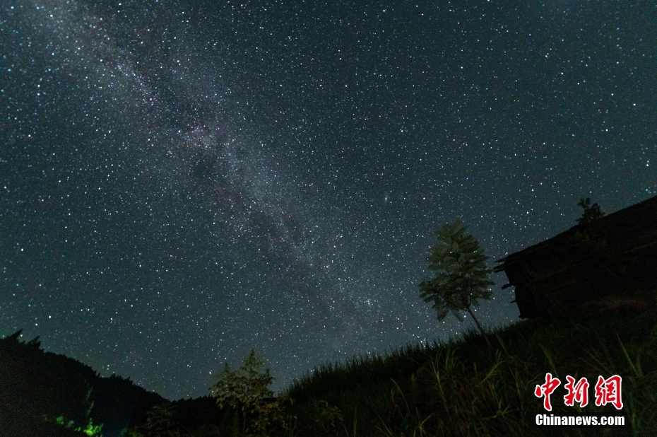 贵州从江：星空璀璨 如梦如幻