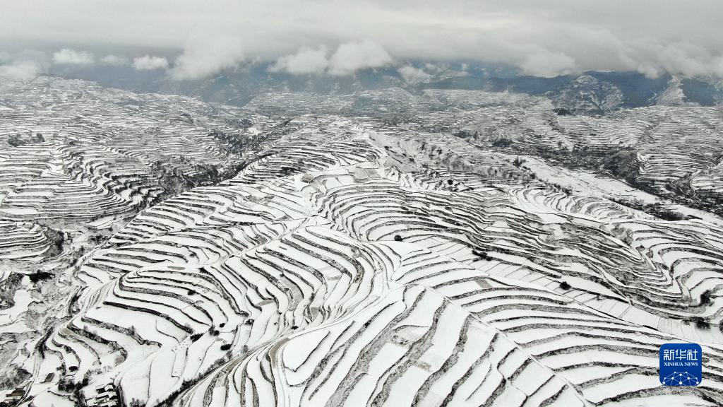 甘肃多地迎来首场春雪