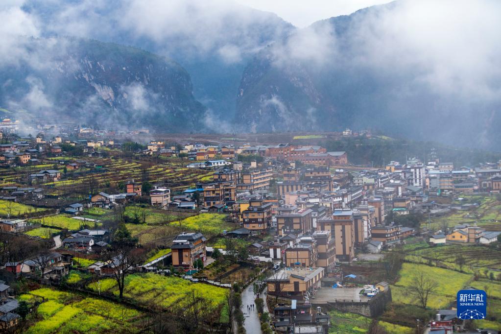 云南怒江：美丽乡村入画来