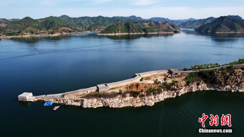 河北宽城：“水下长城”露出水面