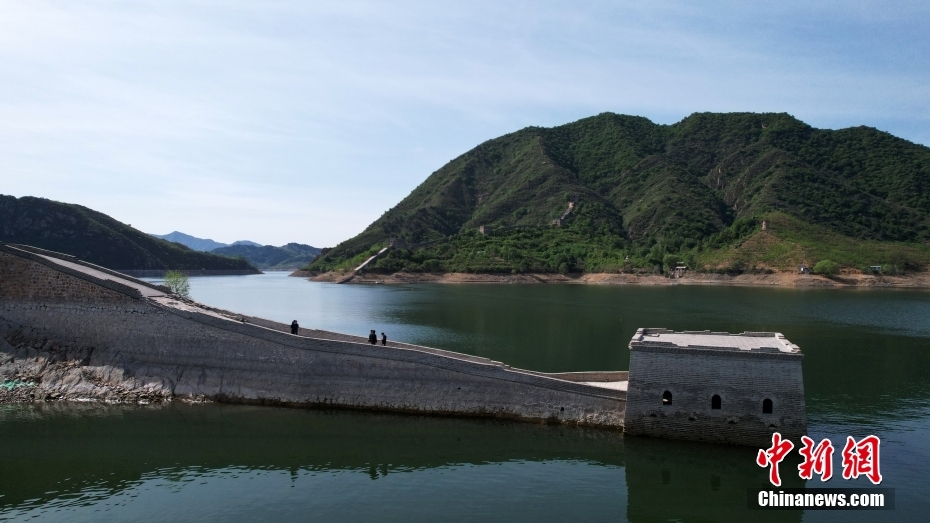 河北宽城：“水下长城”露出水面