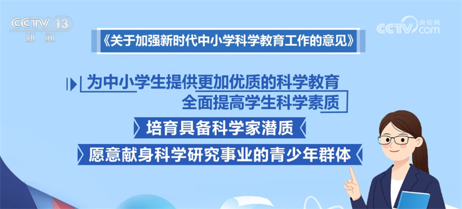 十八部门联合印发《意见》 全面提升中小学生科学素质