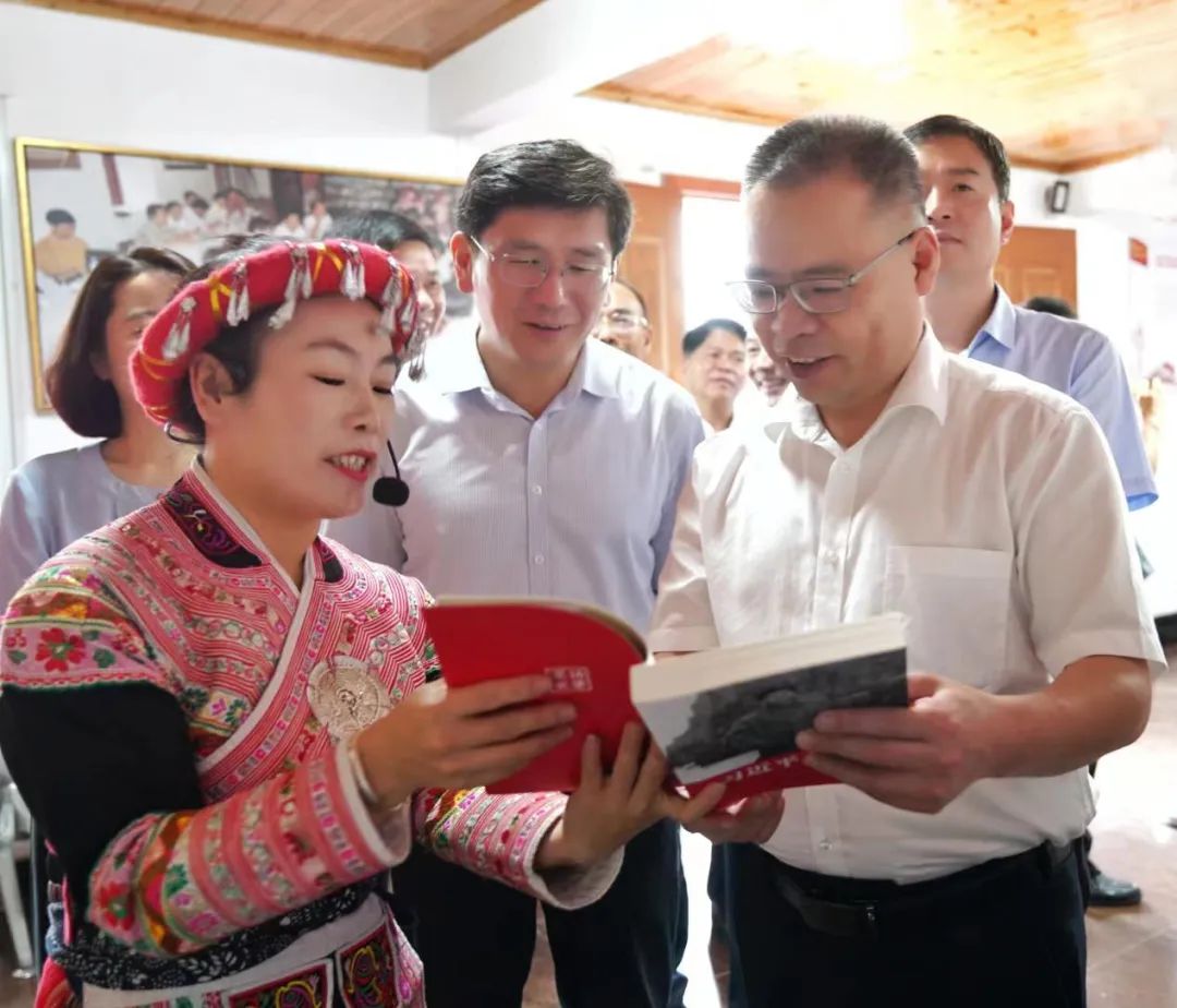 “习语润心田 福乡同心圆”——省直机关主题教育“新思想进乡村”活动走进罗源畲乡