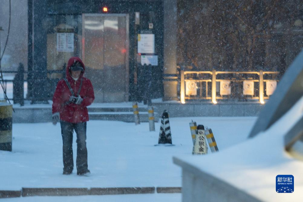 黑龙江发布暴雪红色预警