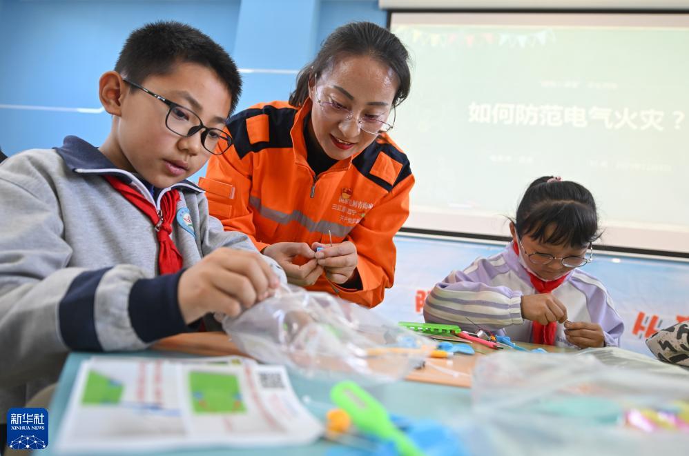 青海西宁：安全用电进课堂