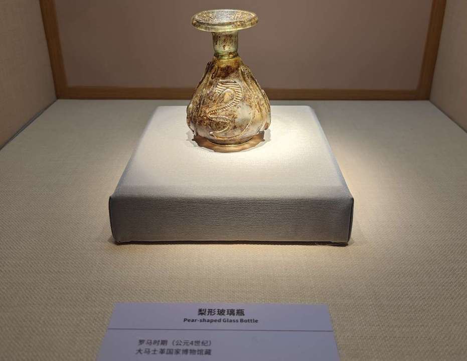 叙利亚古代文物精品展在宁夏博物馆开展