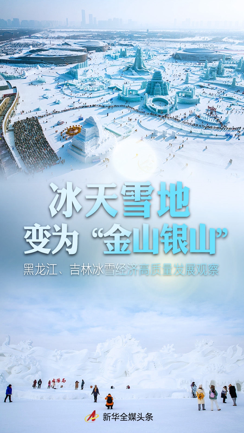 冰天雪地变为“金山银山”——黑龙江、吉林冰雪经济高质量发展观察