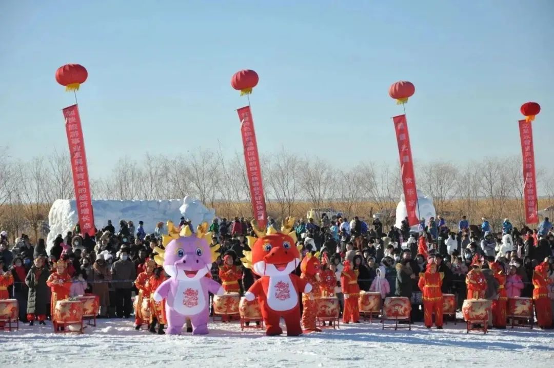 【聚焦】巴彦淖尔市冰雪旅游嘉年华开幕式暨第五届乌梁素海冰雪旅游节盛大开幕！