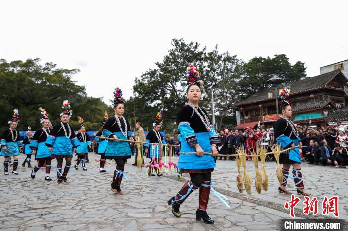 贵州榕江举行2024年侗族萨玛节