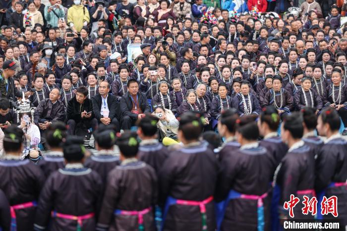 贵州榕江举行2024年侗族萨玛节