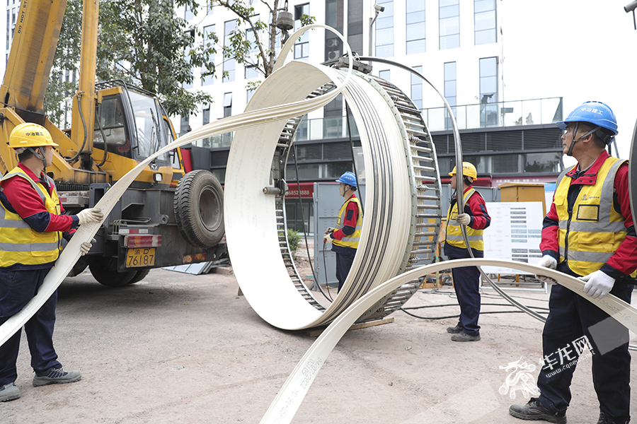不挖路不扰民 重庆采用这项技术为地下管线做“肠道手术”